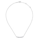 14K White Gold Necklace NK5791W45JJ