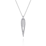 14K White Gold Necklace NK5814W45JJ