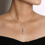 14K White Gold Necklace NK5814W45JJ