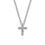 14K White Gold Necklace NK6107W45JJ