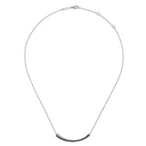 Sterling Silver (925) Necklace NK6367SVJBS