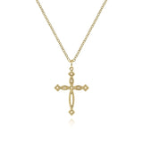 14K White Gold Necklace NK6411Y4JJJ