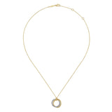 14K Yellow Gold, 14K White Gold Necklace NK6455M45JJ
