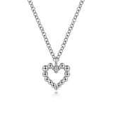 Sterling Silver (925) Necklace NK6463SVJJJ