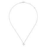 Sterling Silver (925) Necklace NK6463SVJJJ