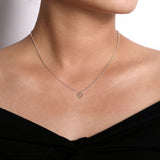 Sterling Silver (925) Necklace NK6463SVJJJ