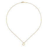 14K White Gold Necklace NK6522Y4JJJ
