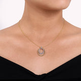 14K Yellow Gold, 14K White Gold Necklace NK6621M45JJ