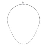 Sterling Silver (925) Necklace NK6768-17SVJJJ