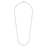 Sterling Silver (925) Necklace NK6768-26SVJJJ