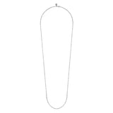 Sterling Silver (925) Necklace NK6768-32SVJJJ