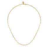 14K White Gold Necklace NK6768H-17Y4JJJ