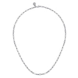 Sterling Silver (925) Necklace NK6769-17SVJJJ