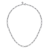 Sterling Silver (925) Necklace NK6820-17SVJJJ