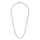 Sterling Silver (925) Necklace NK6820-24SVJJJ