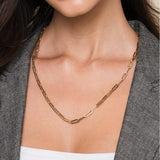 14K White Gold Necklace NK6820H-24Y4JJJ