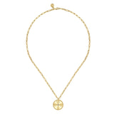 14K White Gold Necklace NK6841-18Y45JJ