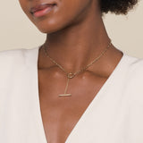 14K White Gold Necklace NK7035Y4JJJ