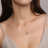 14K Yellow Gold, 14K White Gold Necklace NK7063M45JJ