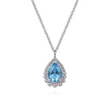 Sterling Silver (925) Necklace NK7097SVJBT