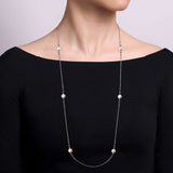 Sterling Silver (925) Necklace NK7105-32SVJPB