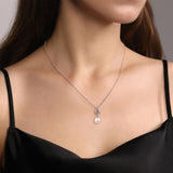 Sterling Silver (925) Necklace NK7108SVJMC