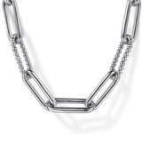 Sterling Silver (925) Necklace NK7111SVJJJ