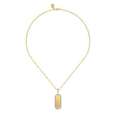 14K White Gold Necklace NK7134Y45JJ