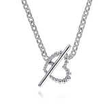 Sterling Silver (925) Necklace NK7160SVJJJ