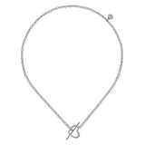 Sterling Silver (925) Necklace NK7160SVJJJ