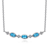 Sterling Silver (925) Necklace NK7164SVJBT