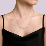 Sterling Silver (925) Necklace NK7164SVJBT