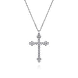 14K White Gold Necklace NK7197W45JJ