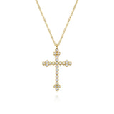 14K White Gold Necklace NK7197Y45JJ