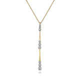 14K White Gold Necklace NK7209Y45JJ