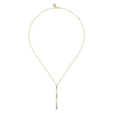 14K White Gold Necklace NK7209Y45JJ