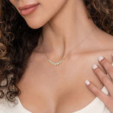14K White Gold Necklace NK7250Y45JJ