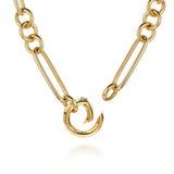 14K White Gold Necklace NK7292Y4JJJ