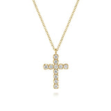 14K White Gold Necklace NK7298Y45JJ