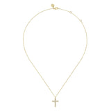 14K White Gold Necklace NK7298Y45JJ