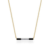14K White Gold Necklace NK7375E8Y45JJ