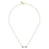14K White Gold Necklace NK7375E8Y45JJ