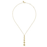 14K Yellow Gold, 14K White Gold Necklace NK7395M45JJ