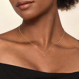 14K Yellow Gold, 14K White Gold Necklace NK7429M45JJ