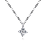 14K White Gold Necklace NK7429W45JJ