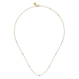 14K Yellow Gold, 14K White Gold Necklace NK7435M45JJ