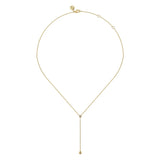 14K White Gold Necklace NK7436Y45JJ
