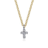 14K Yellow Gold, 14K White Gold Necklace NK7437M45JJ