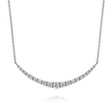 14K White Gold Necklace NK7450W45JJ