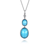 Sterling Silver (925) Necklace NK7479-24SVJXT